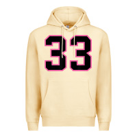 Pina Colada number 33 sports jersey athlete fan pink black lucky number t shirt Premium Hoodie - linhVisuals
