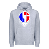 Heather Grey the disco biscuits best Premium Hoodie - linhVisuals
