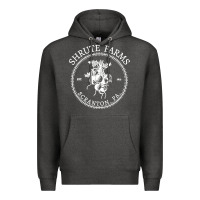 Charcoal Heather shrute farms original Premium Hoodie - linhVisuals