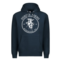 Navy shrute farms original Premium Hoodie - linhVisuals