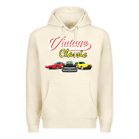 Sandshell vintage classic oldies cars Premium Hoodie - linhVisuals