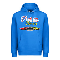 True Royal vintage classic oldies cars Premium Hoodie - linhVisuals