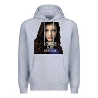 Heather Grey Lorde Premium Hoodie - linhVisuals
