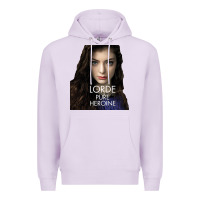 Lilac Lorde Premium Hoodie - linhVisuals
