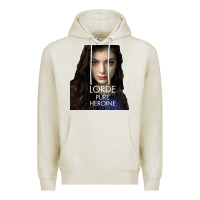 Oatmeal Heather Lorde Premium Hoodie - linhVisuals