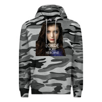 Slate Camo Lorde Premium Hoodie - linhVisuals