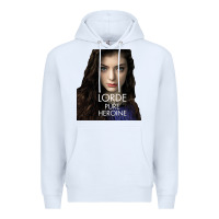 White Lorde Premium Hoodie - linhVisuals