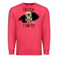 Cardinal I Beleive I Can Fly, Dog, Premium Sweatshirt - Bettercallsaul