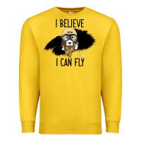 Lemon I Beleive I Can Fly, Dog, Premium Sweatshirt - Bettercallsaul