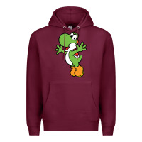 Burgundy yoshi Premium Hoodie - linhVisuals