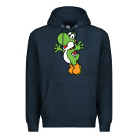 Navy yoshi Premium Hoodie - linhVisuals