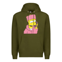 Army Green newbart simpson camron Premium Hoodie - linhVisuals
