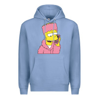 Colony Blue newbart simpson camron Premium Hoodie - linhVisuals