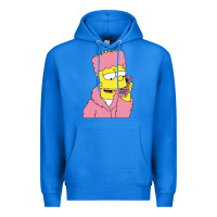 True Royal newbart simpson camron Premium Hoodie - linhVisuals