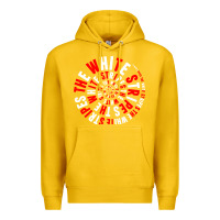 Lemon White Stripes Premium Hoodie - linhVisuals