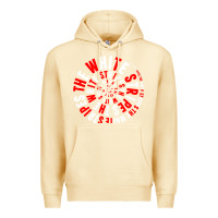 Pina Colada White Stripes Premium Hoodie - linhVisuals