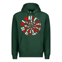 Sports Green White Stripes Premium Hoodie - linhVisuals