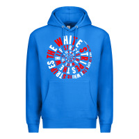 True Royal White Stripes Premium Hoodie - linhVisuals