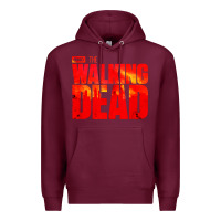 Burgundy the walking dead blood Premium Hoodie - linhVisuals
