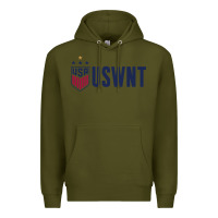 Army Green uswnt champion Premium Hoodie - linhVisuals
