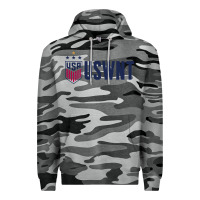 Slate Camo uswnt champion Premium Hoodie - linhVisuals