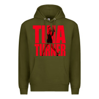 Army Green tina Premium Hoodie - linhVisuals
