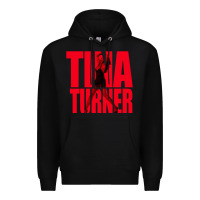 Black tina Premium Hoodie - linhVisuals