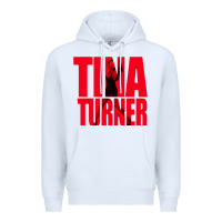 White tina Premium Hoodie - linhVisuals