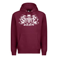 Burgundy santa fe klan merch santa  , Premium Hoodie - linhVisuals