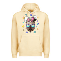 Pina Colada rhino easter bunny ears funny easter eggs hunting sweatshirt Premium Hoodie - linhVisuals