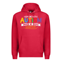 Cardinal someone with autism makes me proud Premium Hoodie - linhVisuals
