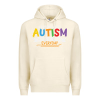 Tofu someone with autism makes me proud Premium Hoodie - linhVisuals