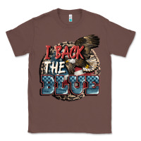 Chestnut I back the blue Classic Tee - FaDigitalArtStudio