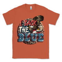 Copper I back the blue Classic Tee - FaDigitalArtStudio