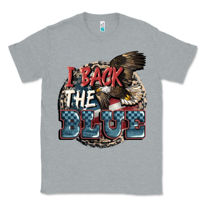 I Back The Blue Classic Tee by FaDigitalArtStudio | Teevron