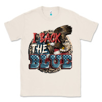 Natural I back the blue Classic Tee - FaDigitalArtStudio