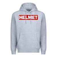 Heather Grey Meantime Helmet Premium Hoodie - linhVisuals