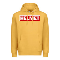 Mustard Meantime Helmet Premium Hoodie - linhVisuals