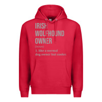 Cardinal irish wolfhound dog funny classic Premium Hoodie - linhVisuals