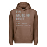 Chestnut irish wolfhound dog funny classic Premium Hoodie - linhVisuals