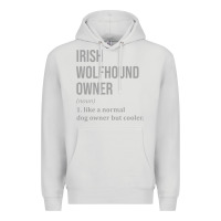 Dove Grey irish wolfhound dog funny classic Premium Hoodie - linhVisuals