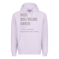 Lilac irish wolfhound dog funny classic Premium Hoodie - linhVisuals
