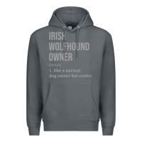 Rock irish wolfhound dog funny classic Premium Hoodie - linhVisuals