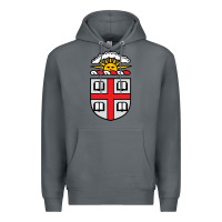 Rock brown university coat of arms Premium Hoodie - linhVisuals