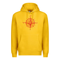 Lemon compass Premium Hoodie - linhVisuals