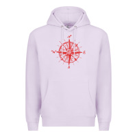 Lilac compass Premium Hoodie - linhVisuals