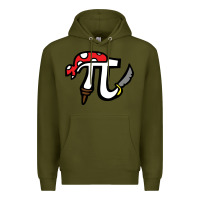 Army Green pi pirate Premium Hoodie - linhVisuals