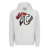 Dove Grey pi pirate Premium Hoodie - linhVisuals