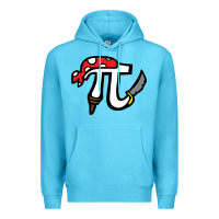 Ocean Blue pi pirate Premium Hoodie - linhVisuals