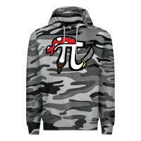 Slate Camo pi pirate Premium Hoodie - linhVisuals